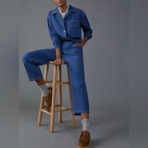 Anthropologie x Mare Mare Aya denim jumpsuit size XS
